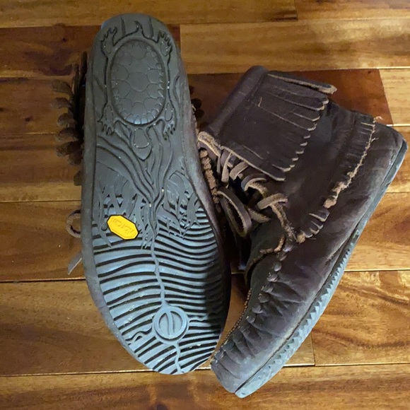 Harvester grain leather moccasins - Picture 3 of 3